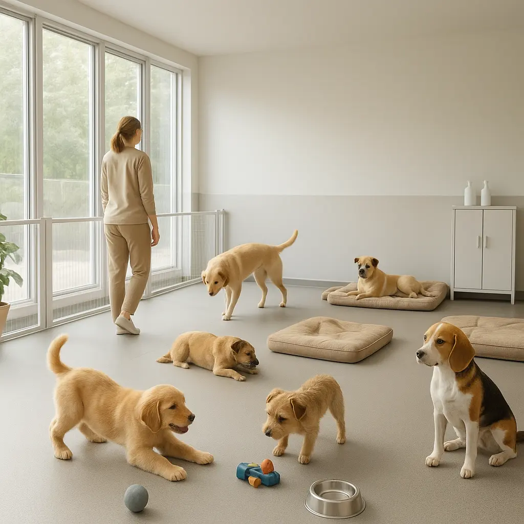 Indoor Hundetagesbetreuung