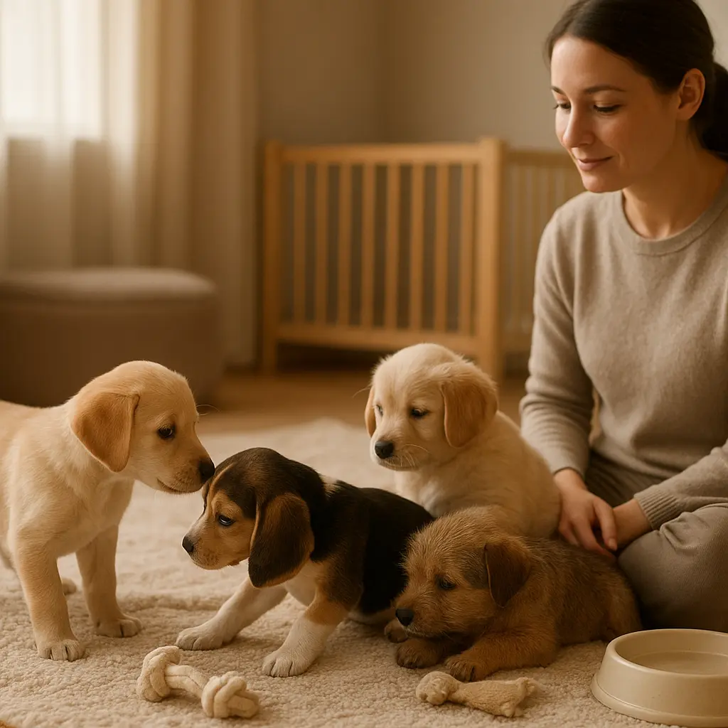 Welpen-Sozialisations-Sessions